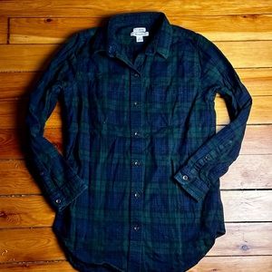 LL Bean Black Watch Flannel